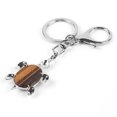 thumbnail image 4 of Crystal Stone Turtle Pendant Car Keychains for Ladies Men Bag Keyrings Buckle, 4 of 6