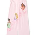 thumbnail image 3 of Disney's Princess Adventure Girls Open Bottom Fleece Jogger Pants, Sizes 4-16, 3 of 3