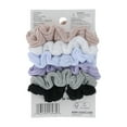 thumbnail image 2 of Scunci The Original Scrunchie Mini Waffle Twisters Hair Scrunchies, Assorted Colors, 6 Count, 2 of 2