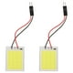 thumbnail image 1 of 2 uds Panel LED lámpara de cúpula Auto Interior del coche placa de lectura luz techo Interior lámpara con cable luces interiores del vehículo luces de techo Led automáticas, 1 of 3