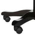 thumbnail image 6 of SAFAVIEH Scarlet Upholstered Cushioned Desk Chair with Caster, Grey, 6 of 7