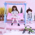 thumbnail image 2 of Dalazy Toy Beach Swing Model Swinging Chair Dollhome Furniture Interactive, 2 of 6