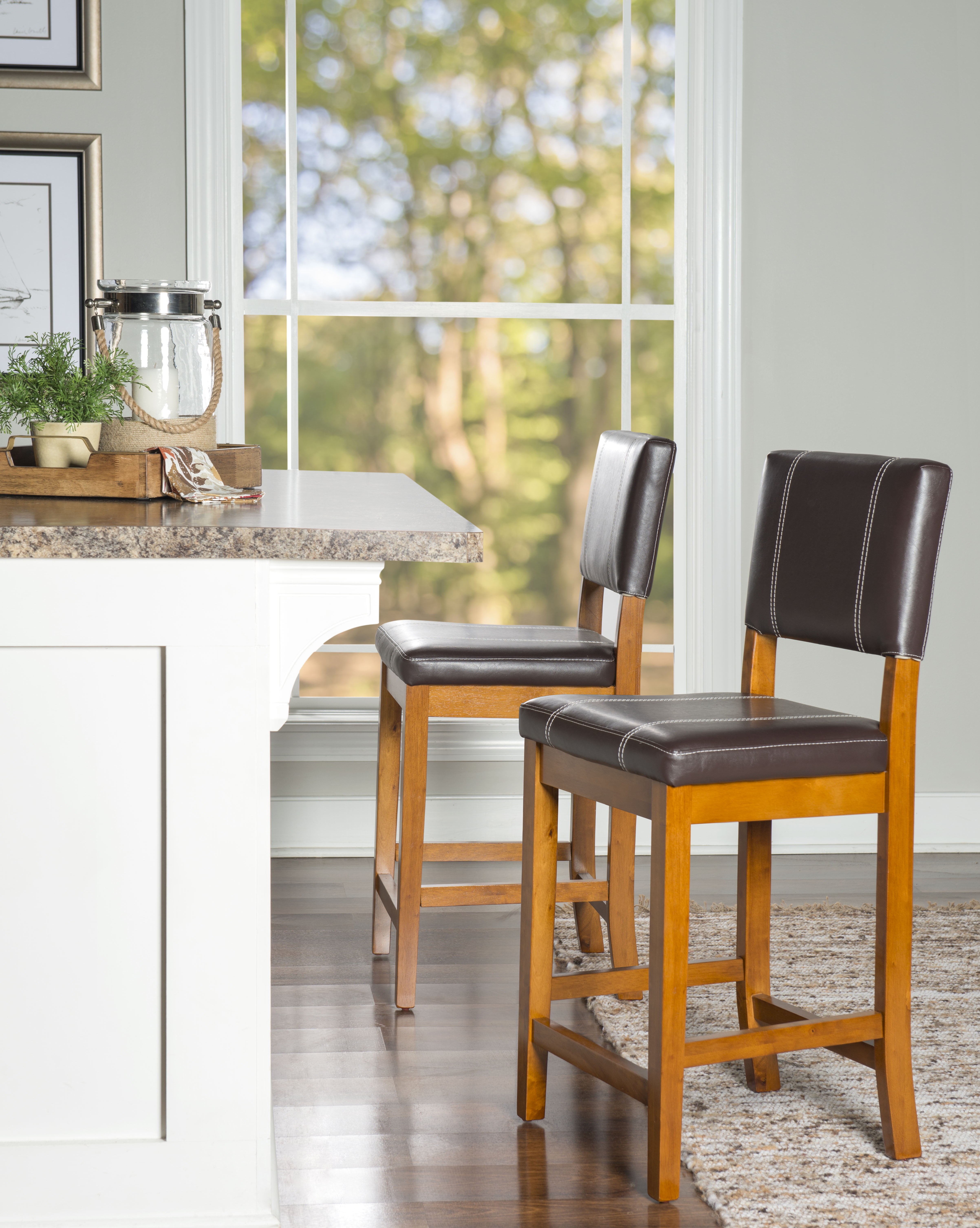 Linon milano bar stool shop