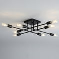 thumbnail image 3 of Aiwen 8-light Sputnik Semi-flush Mount Ceiling Lamp Modern Chandelier Lamp Fixture, 3 of 8