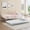 White, variant on Metal Daybed with Trundle Bed, Twin Size Day Bed with Headboard and Heavy Duty Steel Slats Support, Mattress Foundation Platform Sofa Bed, for Living Room, Bedroom, Easy Assembly, Pink
