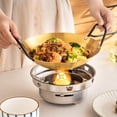 thumbnail image 1 of HONMEET Kitchen Utensils Stainless Steel Frying Pot for Outdoor Use 1Set, 1 of 8