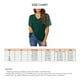 thumbnail image 5 of Camisa de manga corta NikouMX con lunares y cuello en V para mujer, 5 of 5