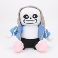 thumbnail image 1 of Juego Undertale juguetes de peluche dibujos animados Sans Plushie muñecas suave Sans peluche juguetes para niños regalos de cumpleaños, 1 of 1