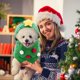 thumbnail image 2 of Ropa de Navidad para perros, ropa de Navidad para mascotas, sudadera con capucha para perros, ropa de Navidad, suéter para cachorros, ropa de Navidad para perros, árbol de Navidad Zefei Wu 9024735038238, 2 of 5