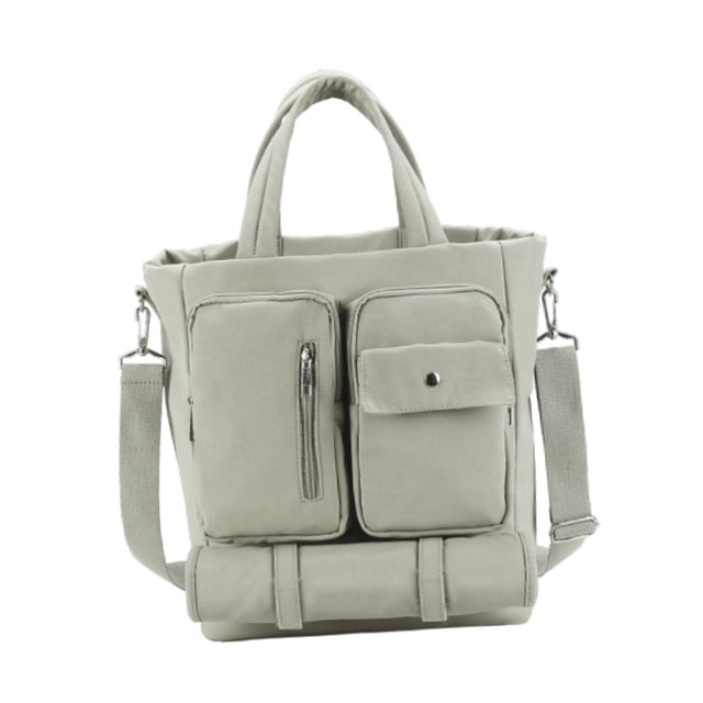Tachiuwa Baby Changing Bag Multifunction Weekender Bag for Travel Outings Mom and Dad Khaki