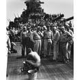 thumbnail image 2 of Japanese Prisoner Aboard The Uss New Jersey History (18 x 24), 2 of 2