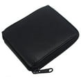 thumbnail image 2 of RFID Men's Leather Zipper wallet Zip Around Wallet Bifold Multi Card Holder Purse, 2 of 9