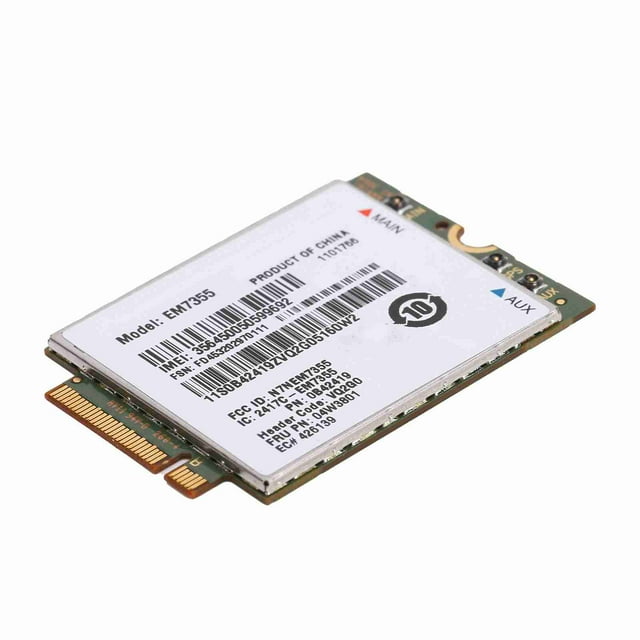 Tarjeta De Red, Velocidad De Carga De 100 Mbps Admite Una Amplia Variedad De Frecuencias Adaptador Wifi Módem De Red Para ThinkPad L440 T431s T440p, ThinkPad X1 X240