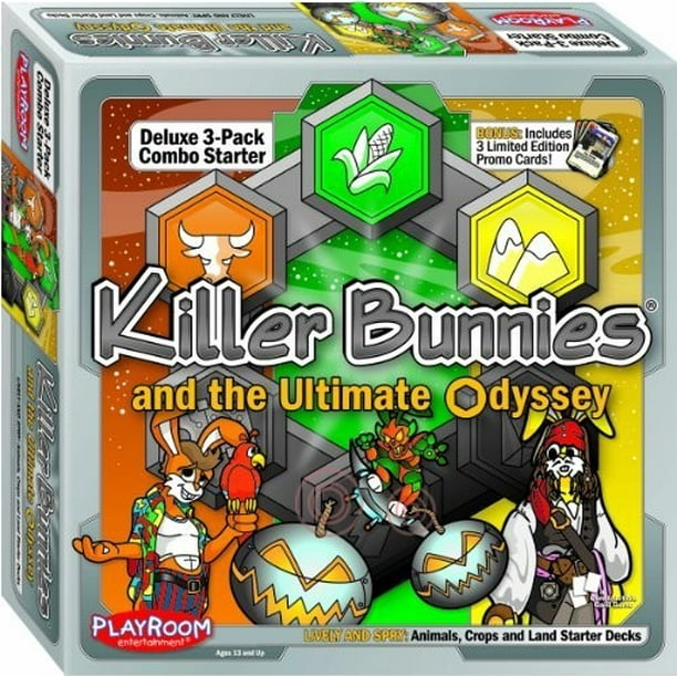 Killer Bunnies Odyssey Starter Combo Lively & Spry
