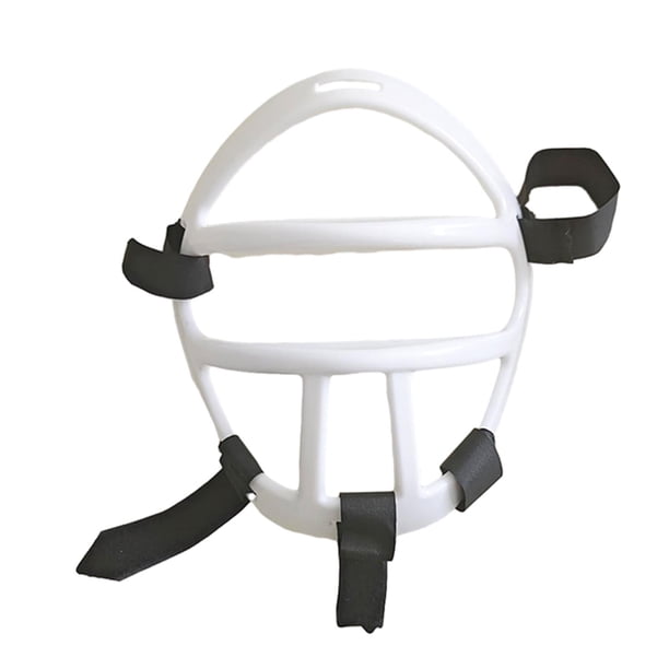 Protector facial ligero y protector para karate y sparring de boxeo. Blanco