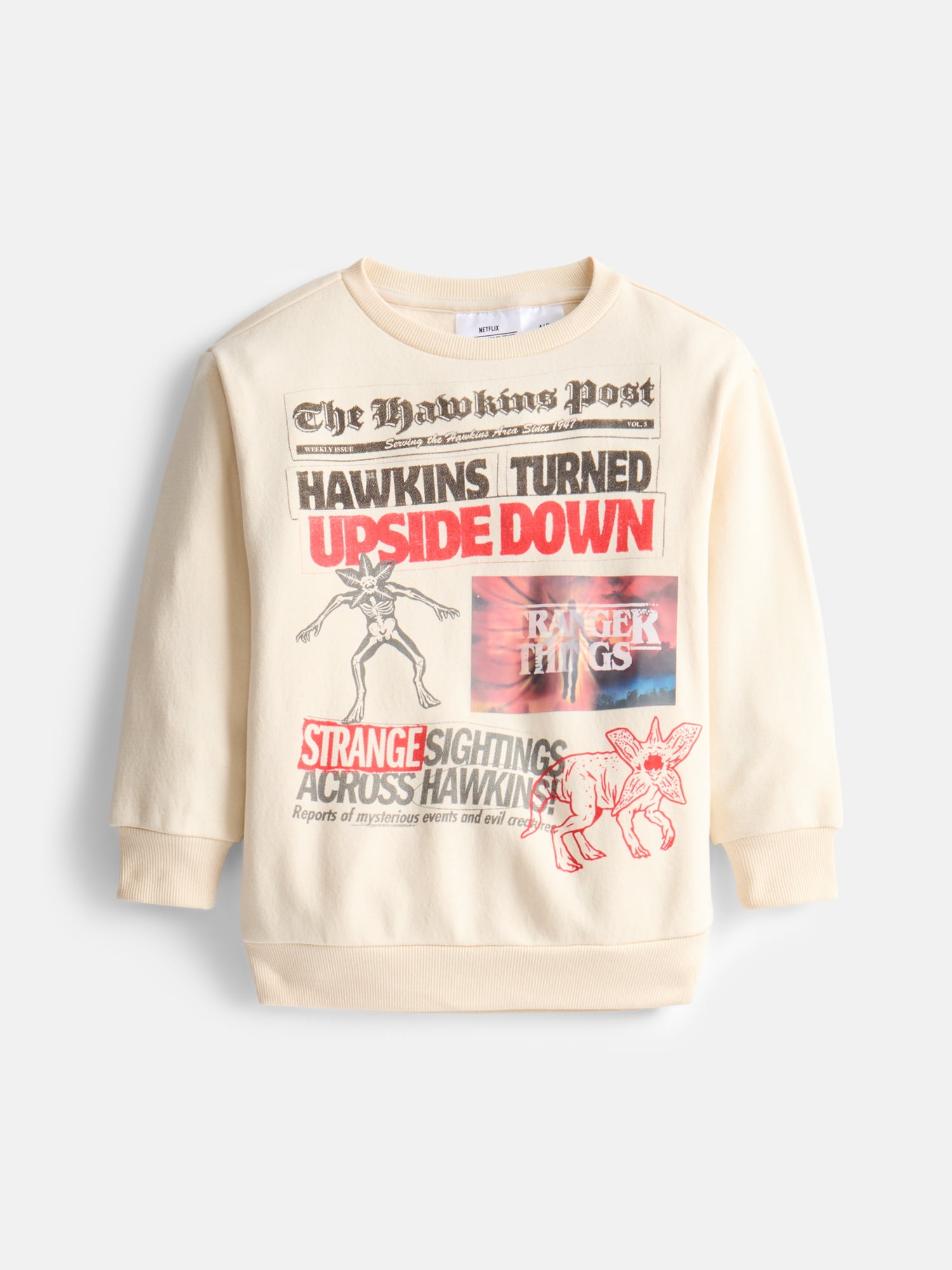 Boys Stranger Things Lenticular Crew Short Set, Sizes 4-16