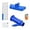 Blue, variant on Pool Spa Jet Vacuum Cleaner w/Brush for Frame Above Ground/Inflatable Pools, Spa, Hot Tub Vacuuming, Use Water Pressure from Garden Hose to Vacuum
