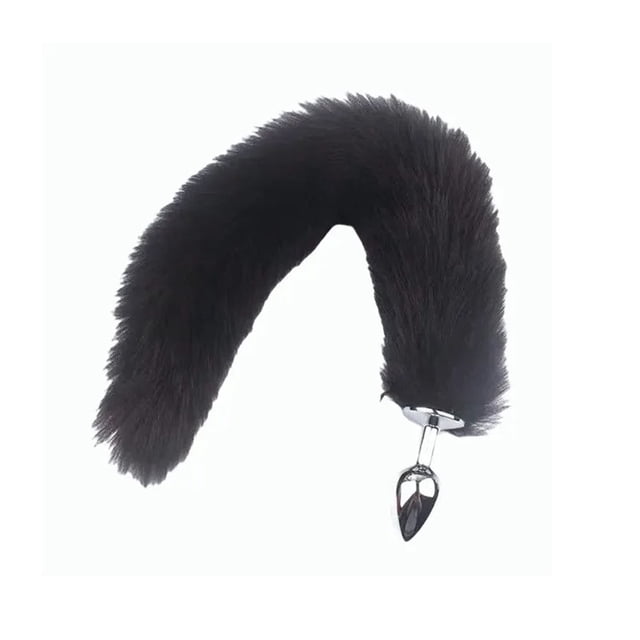Fox Tail Anal Butt Plug Único Suave Piel Amigable Fox Tail Plug Juguete para Disfraz de Cosplay