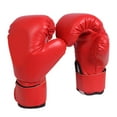 thumbnail image 1 of Gants de Protection pour les Mains Gants de Frappe Gants d'Entraînement pour Enfants Gants de Boxe Rouges, 1 of 9