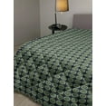 thumbnail image 2 of Ethnic Down Alternative Comforter, Folkloric Russian Eastern European Floral Pattern Traditional Effects, Microfiber Quilt for All Season, 5 Sizes, Burnt Orange Fern Green, by Ambesonne, 2 of 3