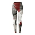 thumbnail image 5 of KDFJPTH Women Print High Waist Casual Ankle Slim-Leg Leggings, 5 of 5