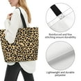 thumbnail image 3 of Easygdp Leopard Print Tote Bags for Women,Women Travel Shoulder Bags Handbags，Big Capacity Shopping Work Bag, 3 of 8