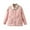 Pink, variant on Womens's Warm Jacket with Small Fragrance,Love Pattern Button Down Jacket Plus Size Long Sleeve Jacket Coat with Pockets