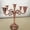 Red antique bronze color, variant on Wedding Gold, Silver, Copper Retro Bar Table Metal Romantic Wedding Decoration Simple Candlestick - black