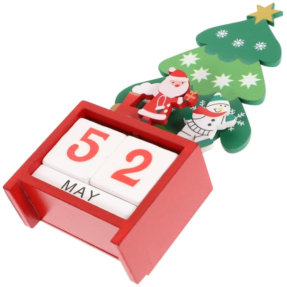 MLINS  Christmas Advent Block Kids Calendar Daily Surprise