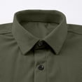 thumbnail image 4 of Jalioing Mens Corduroy Jacket Vintage Casual Long Sleeve Collared Button Down Jacket Business Fashion Solid Outerwear, 4 of 8