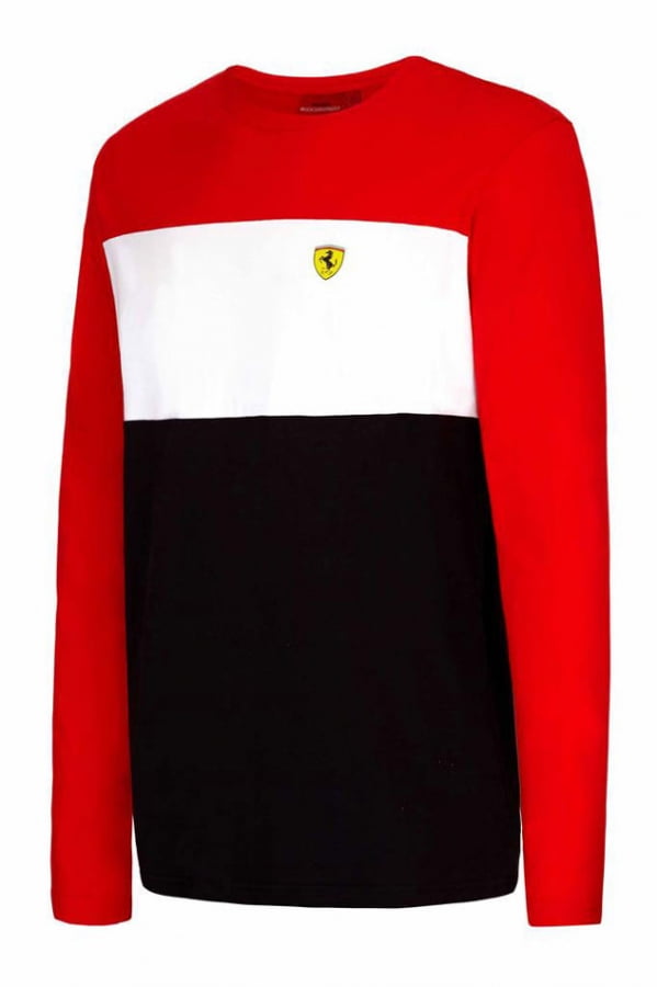ferrari long sleeve t shirt