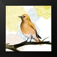 thumbnail image 2 of Popp, Grace 20x20 Black Modern Framed Museum Art Print Titled - Mandala Bird II, 2 of 5