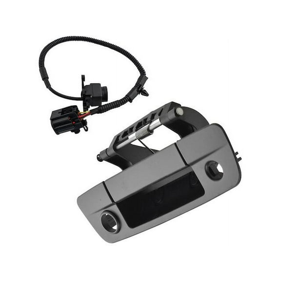 Tailgate Handle with Park Assist Camera 2 Piece - Compatible with 2011 - 2012 Ram 1500