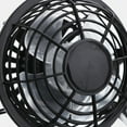 thumbnail image 2 of Mini ventilador de refrigeración de 4 pulgadas, enfriador de escritorio USB de 4 aspas, silencioso para el verano (negro), 2 of 5