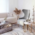 thumbnail image 7 of TOV Furniture Aya Marble Round Side Table By Inspire Me! Home Decor, 7 of 7