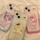 thumbnail image 2 of Sanrio Hello Kitty Kuromi Cinnamoroll con soporte Invisible funda de teléfono para iPhone 14 13 12 11 Pro Max 14 Pro funda anticaída xuanjing unisex, 2 of 2