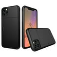 thumbnail image 6 of Card Holder iPhone 11 Case (Black) Dual Layer Shockproof Wallet with Heavy Duty Protection, 6 of 7