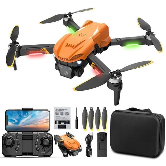 Fuebueo Clearance Drone with Camera for Kids Quadcopters & Multirotors with Voice Control, Gestures Selfie, Altitude Hold, Gravity Control, One Key Start