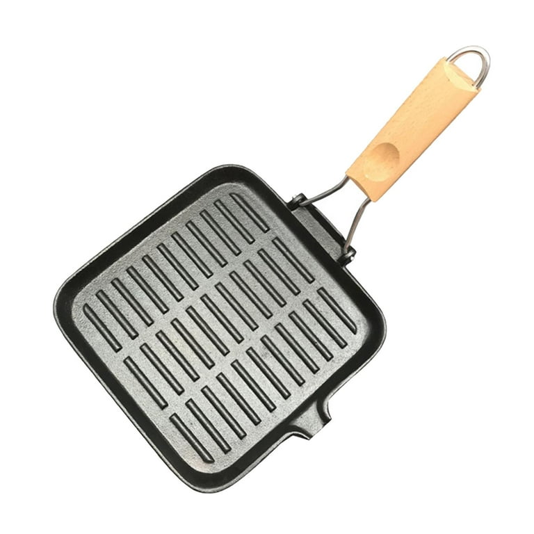 Griddle Pan Non stick Cast Iron Grill Pan Bakeware - Temu