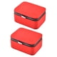 thumbnail image 1 of 2pcs PU Caja de Joyería de material cuero Pendientes Brazalete Contenedor de Almacenamiento Rojo, 1 of 6