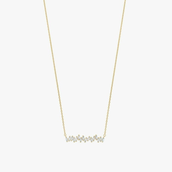 Clara Abstract Crystal Necklace