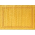 thumbnail image 1 of Ahgly Company Machine Washable Indoor Rectangle Contemporary Deep Yellow Area Rugs, 2' x 4', 1 of 7