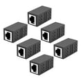 thumbnail image 2 of NARABB 6 of RJ45 Ethernet Cable Connector, Coupling Network Adapter Compatible, 2 of 9