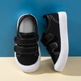 thumbnail image 5 of HUANBAI Breathable Kids Casual Sneakers Wide Toe Barefoot Feel Lightweight Walking Shoes For Boys Play ,(5-5.5 Years Black) Size ,11, 5 of 5