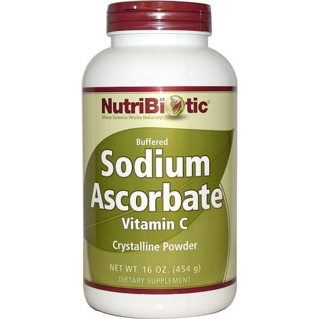 NutriBiotic, Sodium Ascorbate, Crystalline Powder, 16 oz (454 g)(pack of