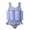 Blue Plaid, variant on IBTOM CASTLE Toddler Kid Girls Floatation Swimsuit with Adjustable Buoyancy Baby Float Suit Swim Vest Swimwear Bathing Suit, One Piece