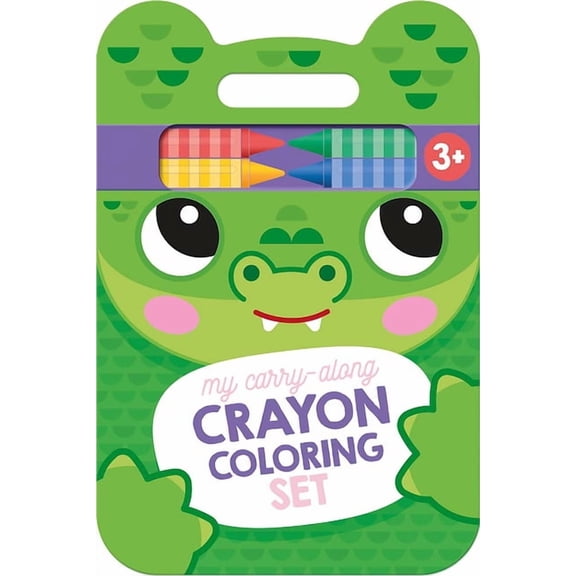 Yoyo My Carry-Along Crayon Coloring Set My Carry-Along Crayon Coloring Set: Crocodile & Friends (Ages 3 ), (Hardcover)