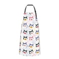 thumbnail image 2 of Picia Cute Dog Waterproof Apron for Unisex Adult - Adjustable Bib Apron with Pockets, Ideal for Cooking, Gardening, Painting, and Household Chores, 2 of 9