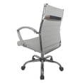 thumbnail image 6 of Furniture of America Ilmot Faux Leather Office Chair, White, 40-in, 6 of 9