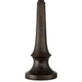 thumbnail image 5 of Franklin Iron Works Naomi 25" High Industrial Farmhouse Rustic Table Lamps Set of 2 Brown Aged Bronze Finish Living Room Bedroom, 5 of 7